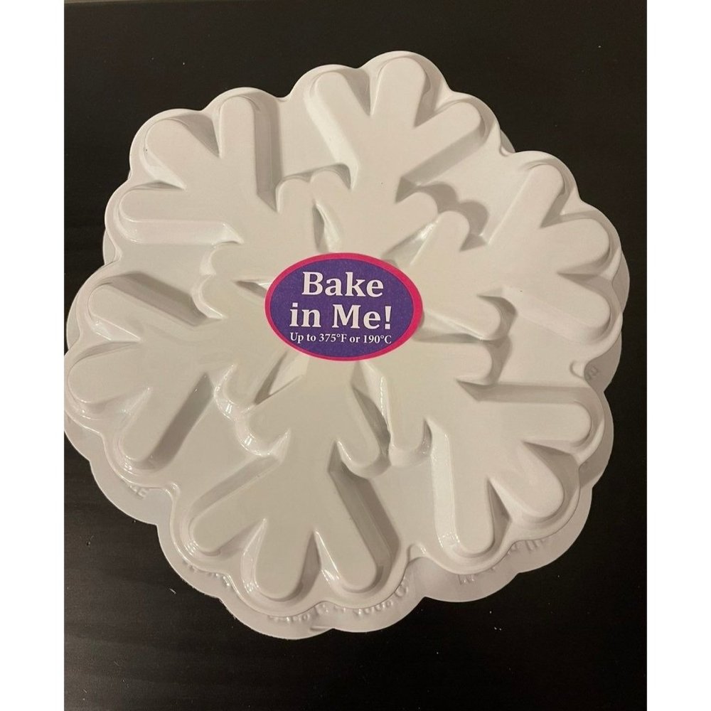 Snowflake Cake Pan Ice Jello Mold